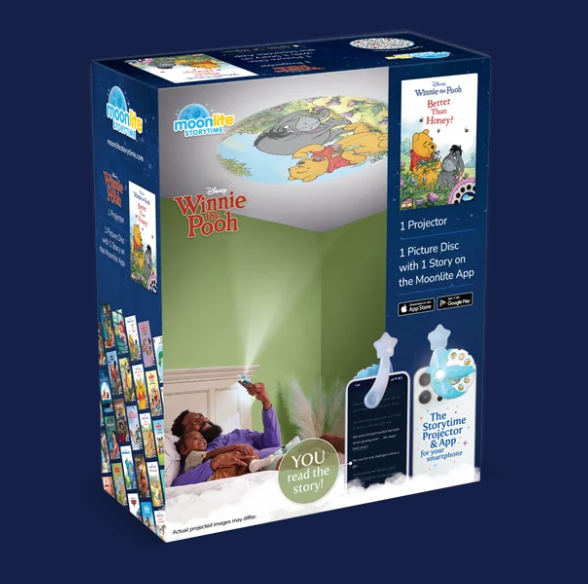Moonlite Storytime: Winnie The Pooh Better Than Honey with Projector