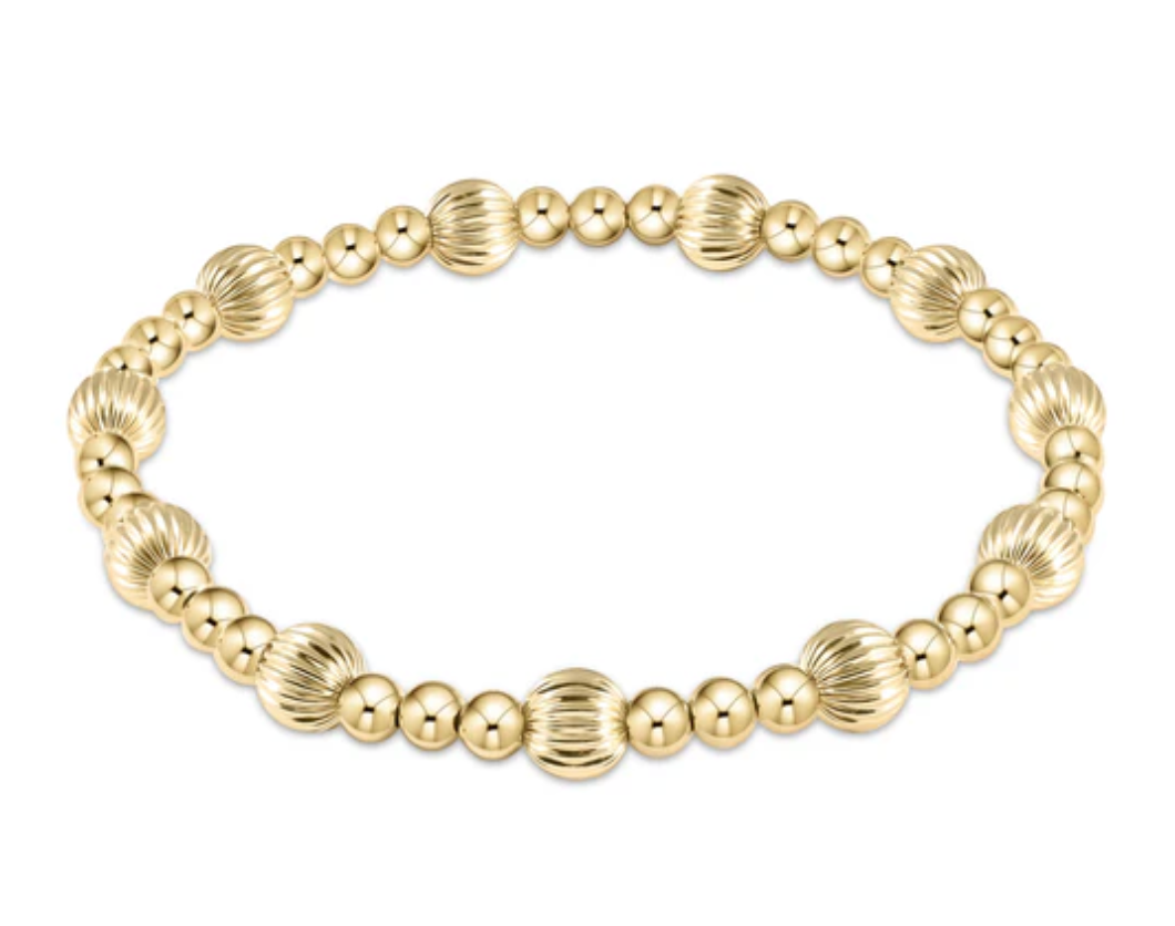 Dignity Sincerity 5mm Bracelet - Gold