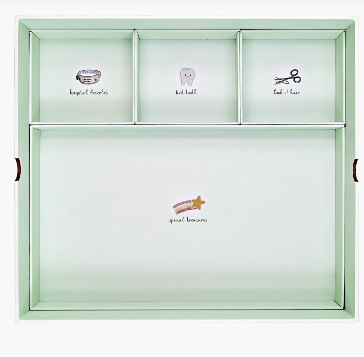 Baby's First Years: A Modern Memory Book with Keepsake Box