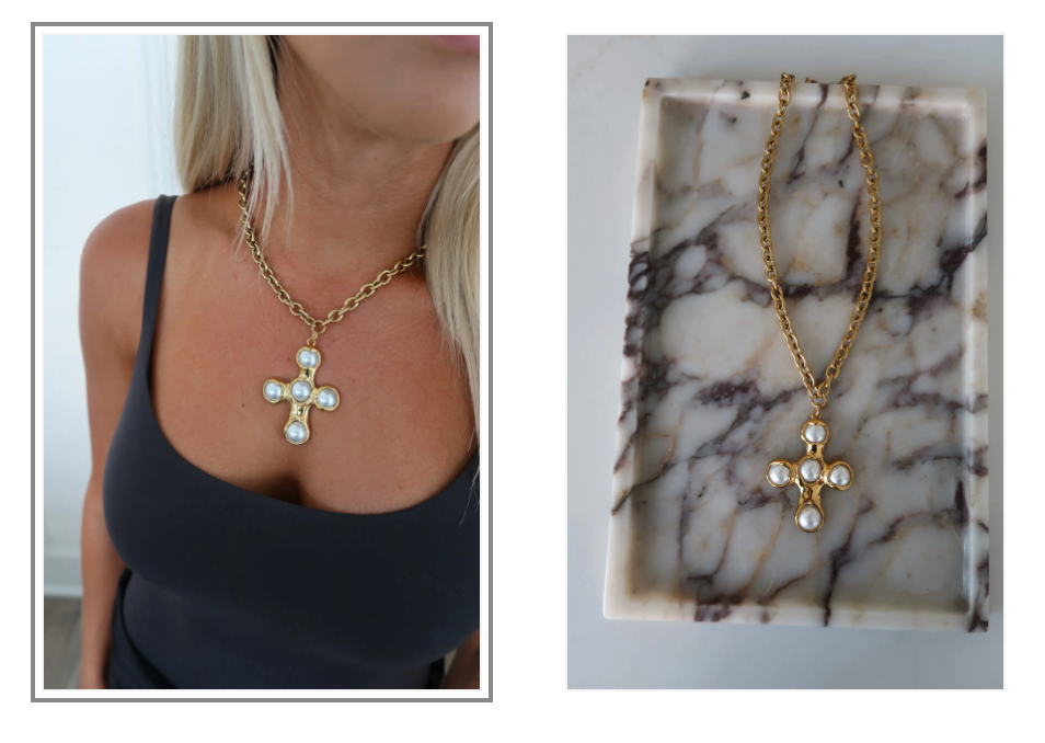 Ada Cross Necklace