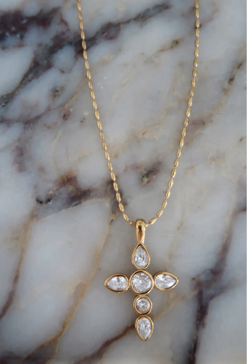 Noelle Cross Necklace