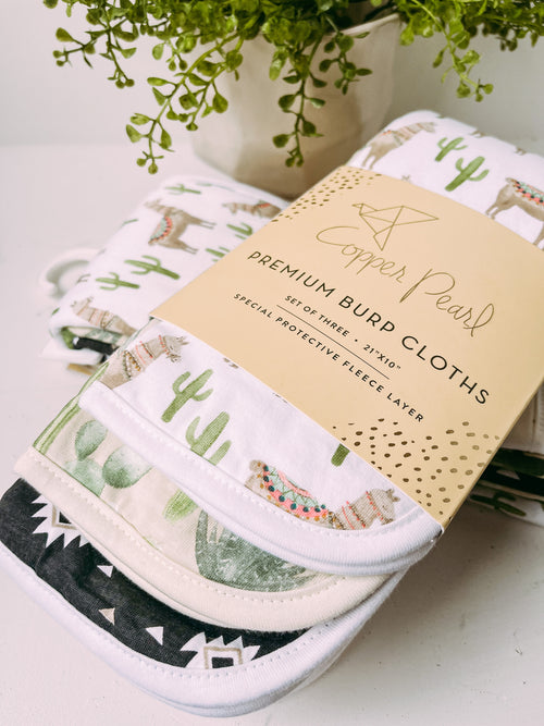 Cusco Burp Cloth Set (3-Pack)