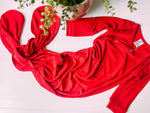 Apple Newborn Knotted Gown