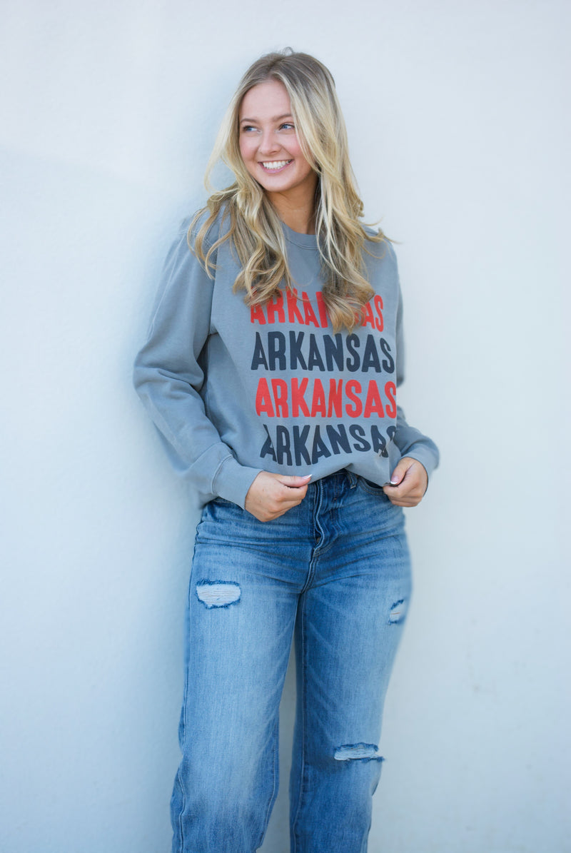 Arkansas Repeating Sweatshirt