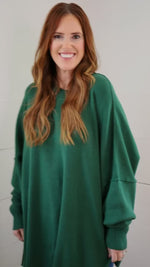 Astrid Ribbed Sweater - Green