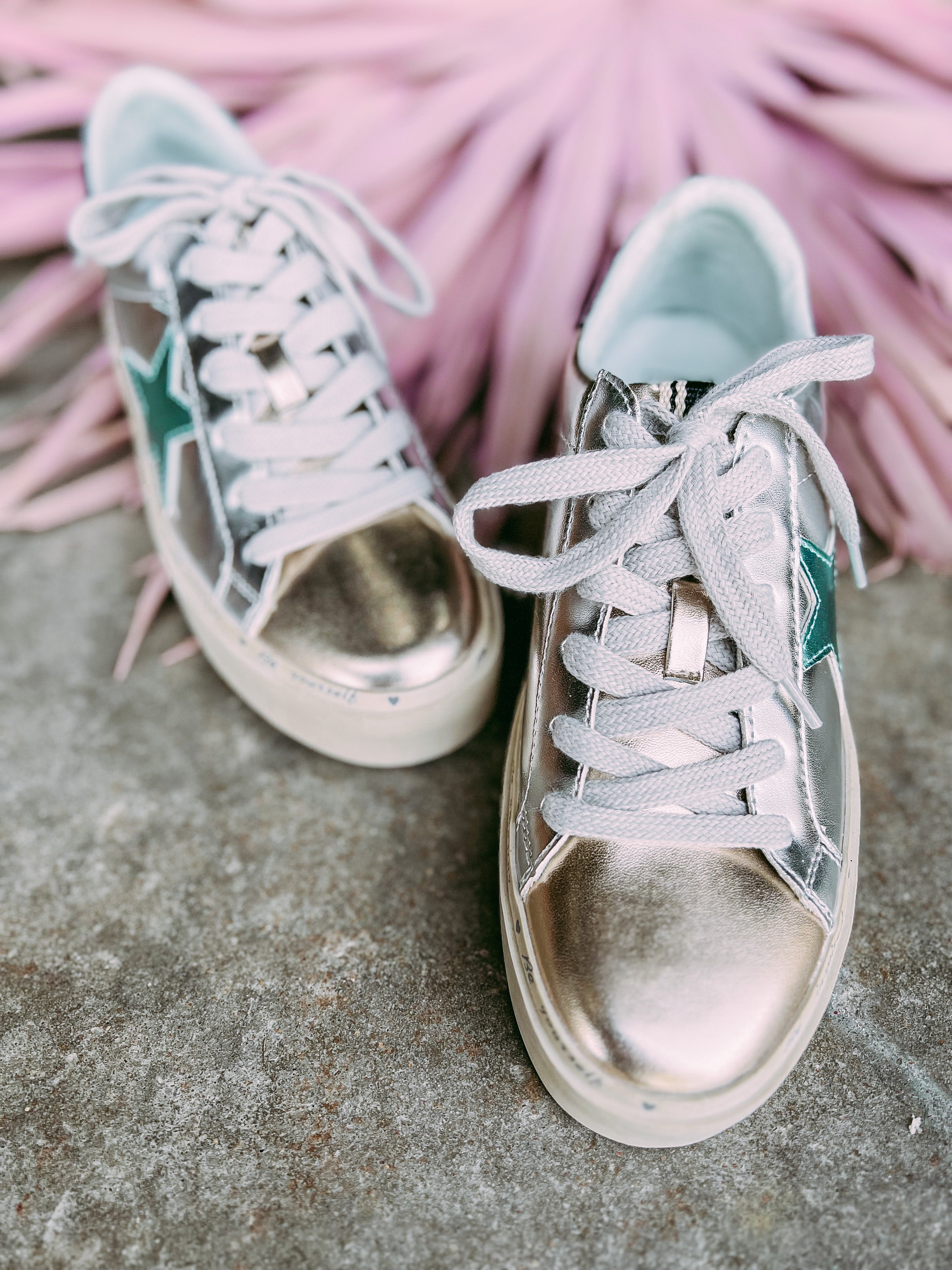 Petula Sneakers- Metallics