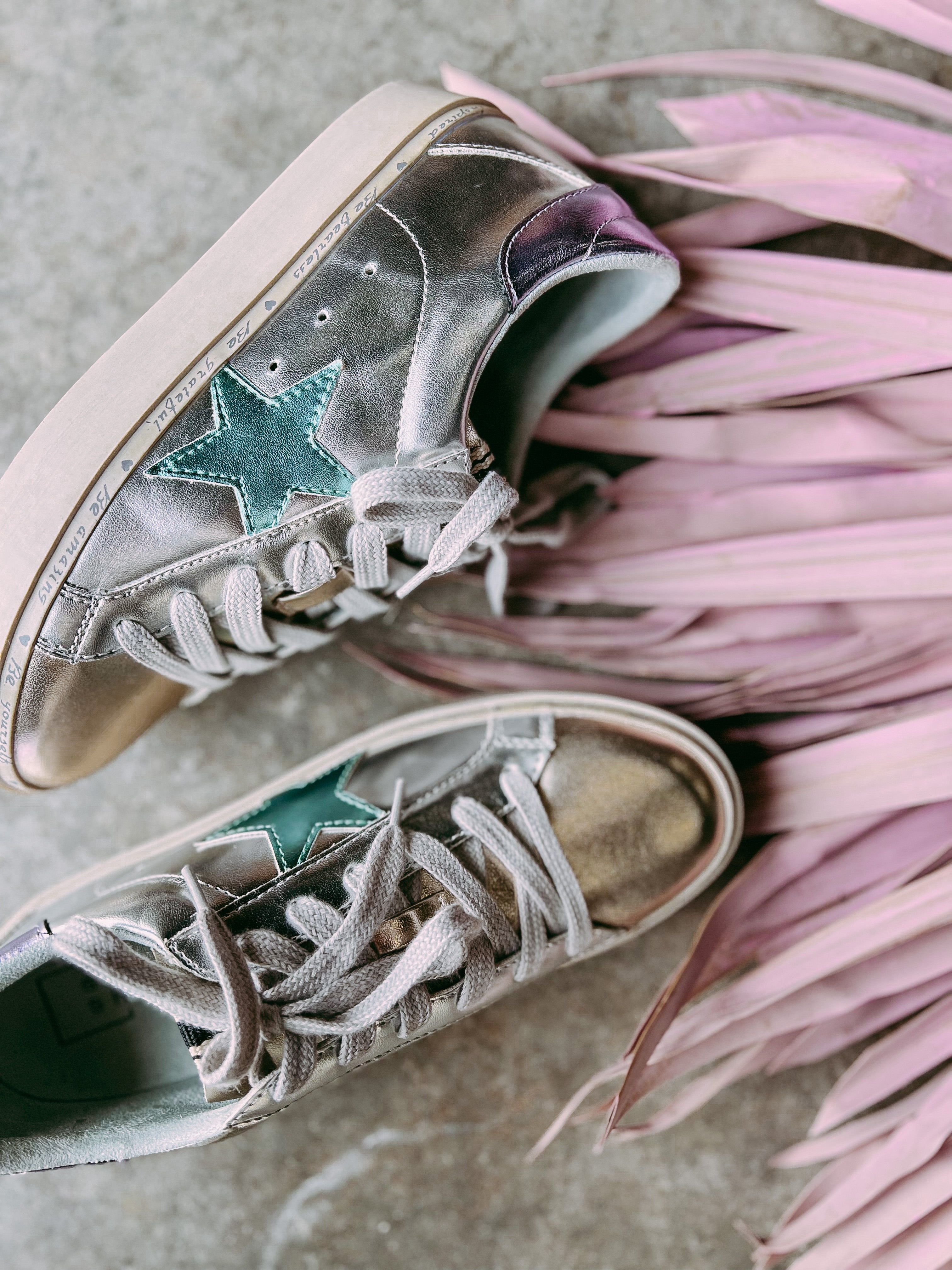 Petula Sneakers- Metallics