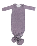 Violet Newborn Knotted Gown