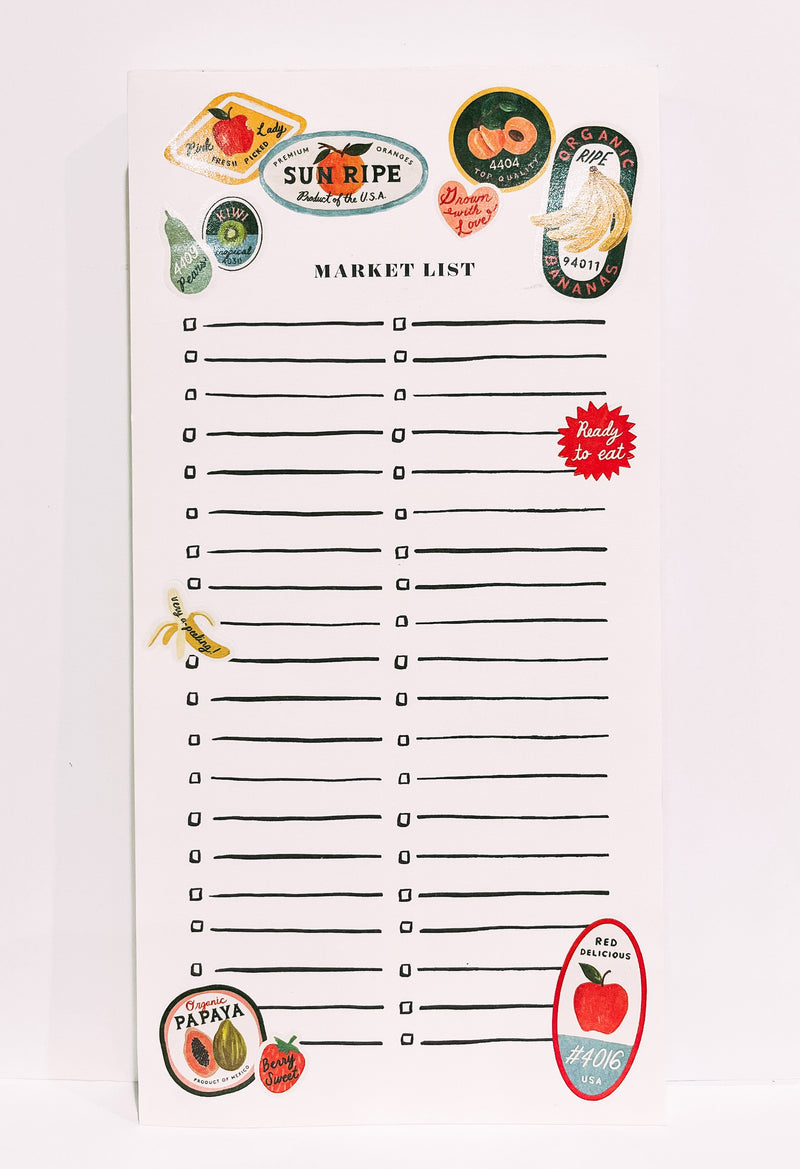 Rifle: Fruit Stickers Market Pad